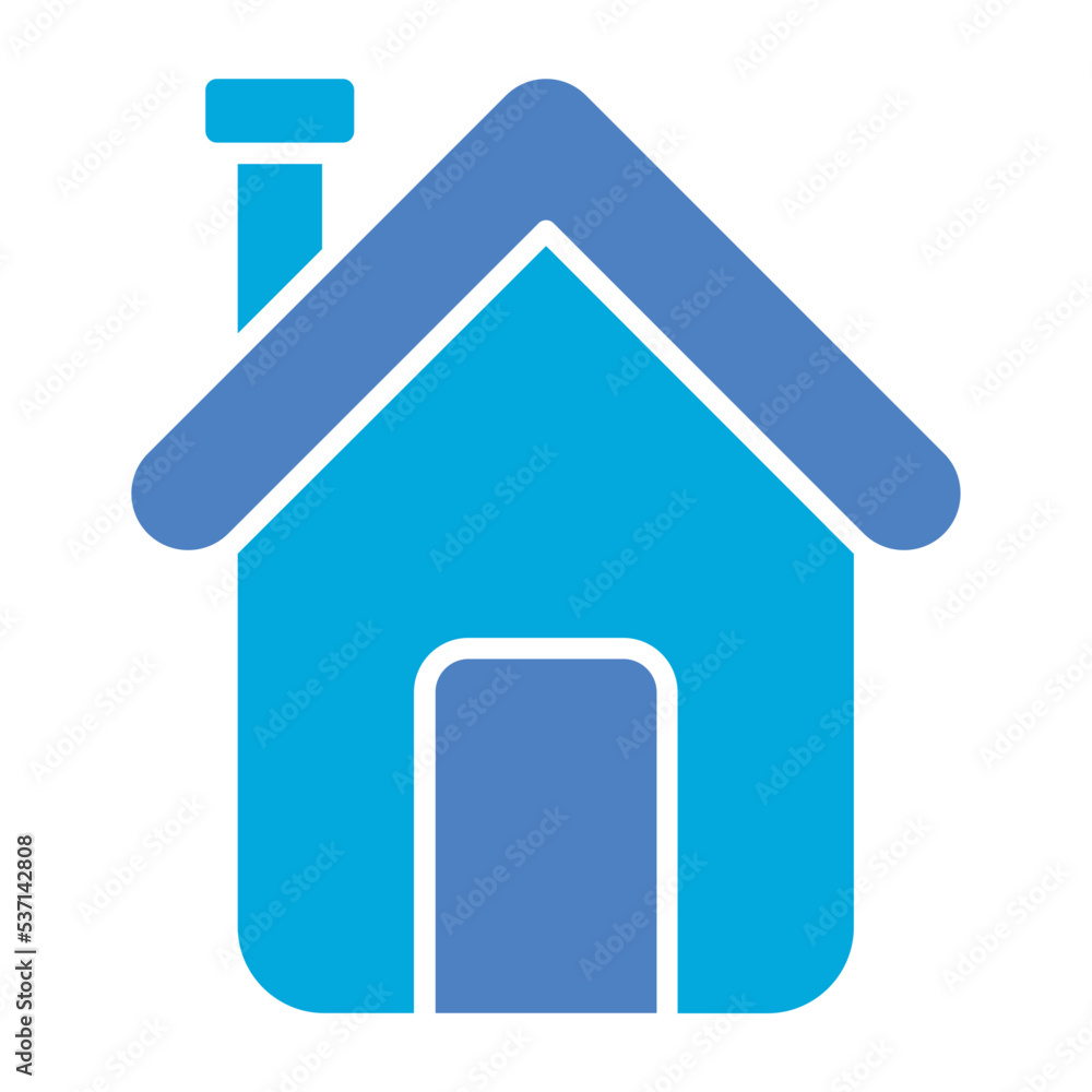 Home Glyph Two Color Icon Home Glyph Two Color Icon