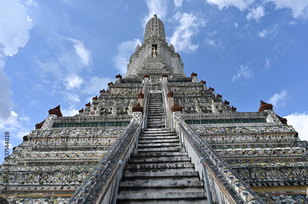 Wat Arun, Temple of Dawn the landmark of Bangkok, Thailand