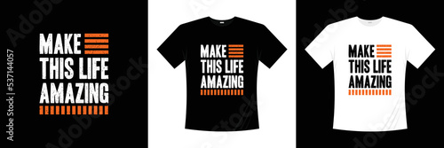 Typography t-shirt design