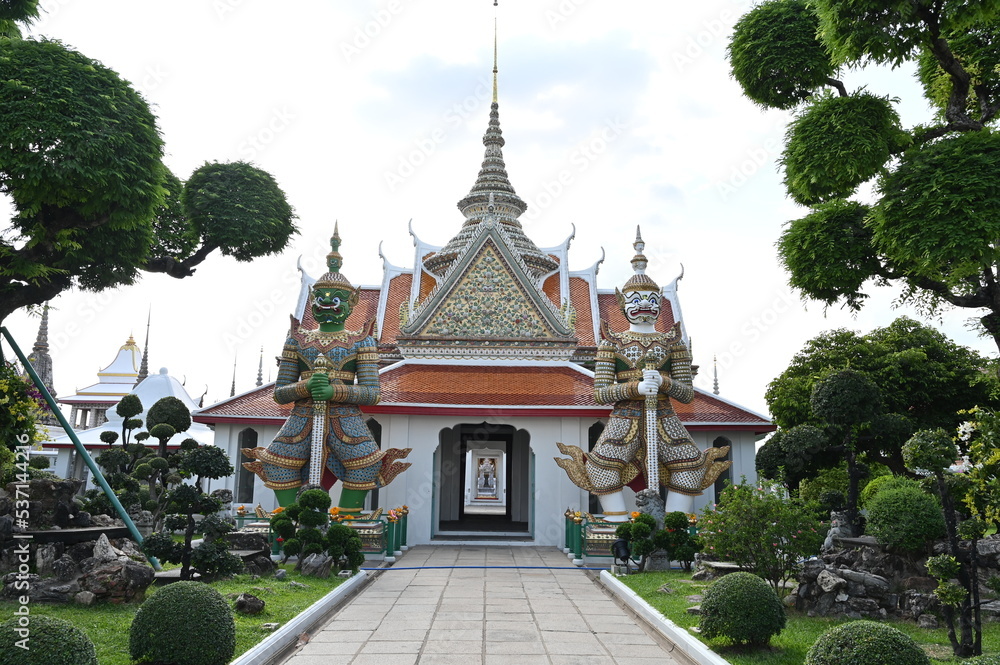 Wat Arun, Temple of Dawn the landmark of Bangkok, Thailand