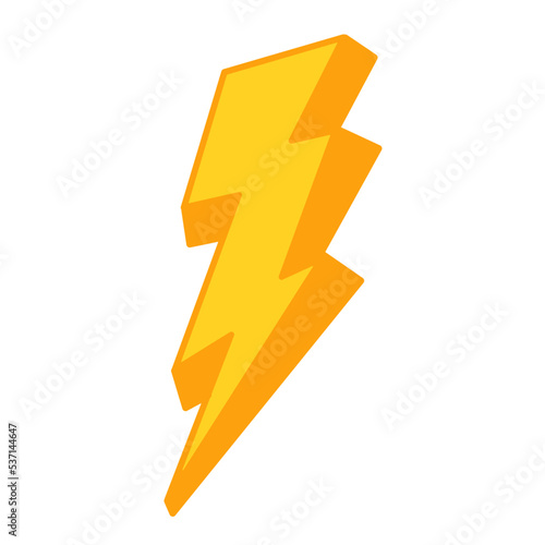 Free Download yellow lightning  - GFXLoad