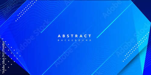 Abstract blue background with modern style and gradient vibrant color