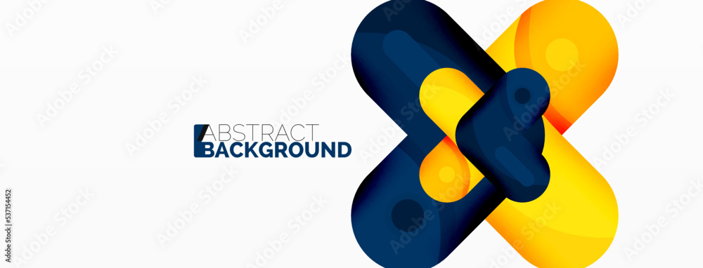 Creative geometric wallpaper. Round arrow shape minimal geometric background. Techno business template for wallpaper, banner, background or landing Creative geometric wallpaper. Round arrow shape minimal geometric background. Techno business template for wallpaper, banner, background or landing