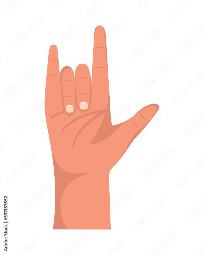 rock and roll hand rock and roll hand