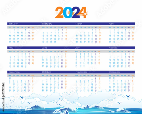 Calendar lunar for 2024