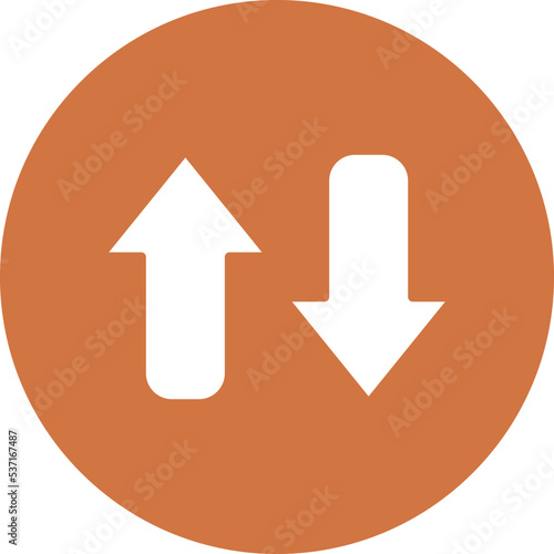 Opposite Arrow Icon Style