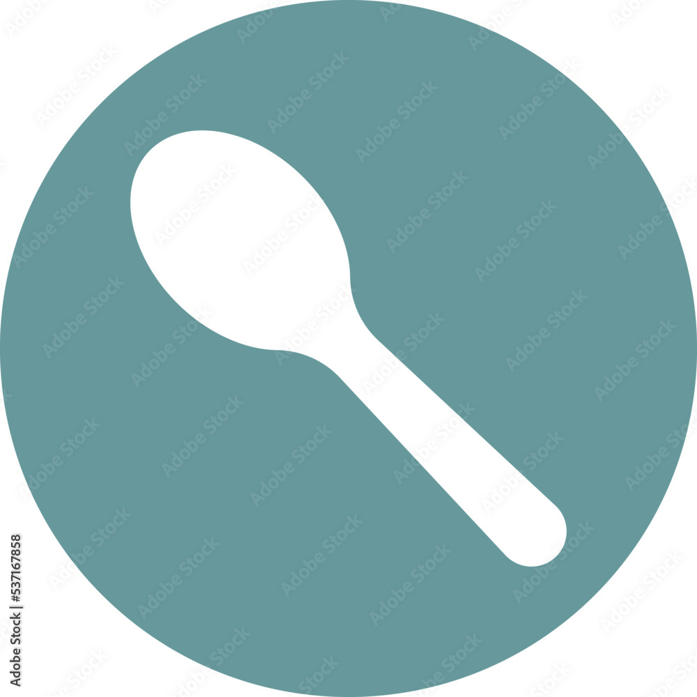 Spoon Icon Style Spoon Icon Style
