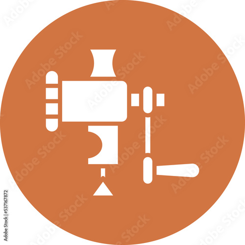Meat Grinder Icon Style