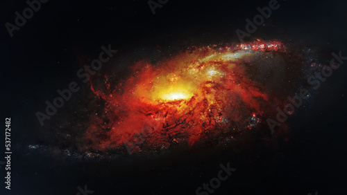 Nebula, Cosmic space and stars, cosmic abstract background. © jozefklopacka