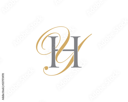 Letter H and Y Logo Icon 001