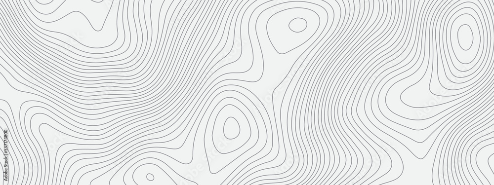 Black and white wavy abstract topographic map contour, lines Pattern background. Topographic map and landscape terrain texture grid. Wavy banner and color geometric form. Vector illustration. Black and white wavy abstract topographic map contour, lines Pattern background. Topographic map and landscape terrain texture grid. Wavy banner and color geometric form. Vector illustration.