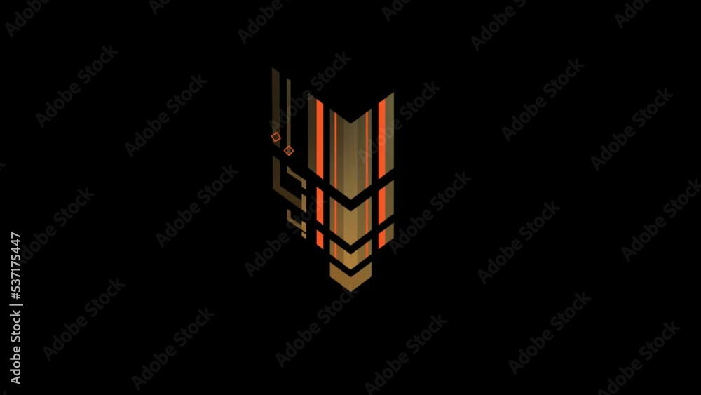 stylish, animated hud element in a sci fi setting on alpha stylish, animated hud element in a sci fi setting on alpha