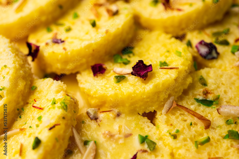 Bread Rasmalai is the tweaked version of traditional Ras malai using bread slices instead of paneer Bread Rasmalai is the tweaked version of traditional Ras malai using bread slices instead of paneer