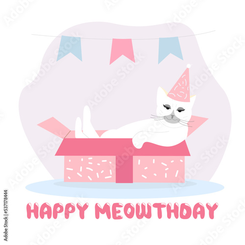 Vector illustration of World pet day, Suitable for greeting card, banner and poster.