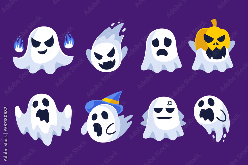 Halloween ghost collection Halloween ghost collection