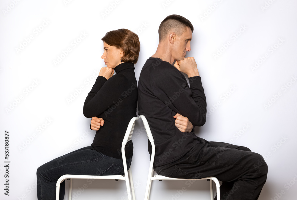 Quarrel between man and woman, husband and wife. Problems in sexual life, relationships in a couple, treason. Quarrel between man and woman, husband and wife. Problems in sexual life, relationships in a couple, treason.