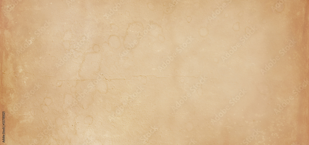Naklejka premium Old parchment paper. Banner texture