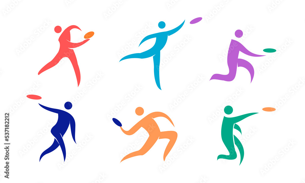 Premium Editable Vector Logo of Disk Golf Sport Great for your club team community and cup tournament event Premium Editable Vector Logo of Disk Golf Sport Great for your club team community and cup tournament event
