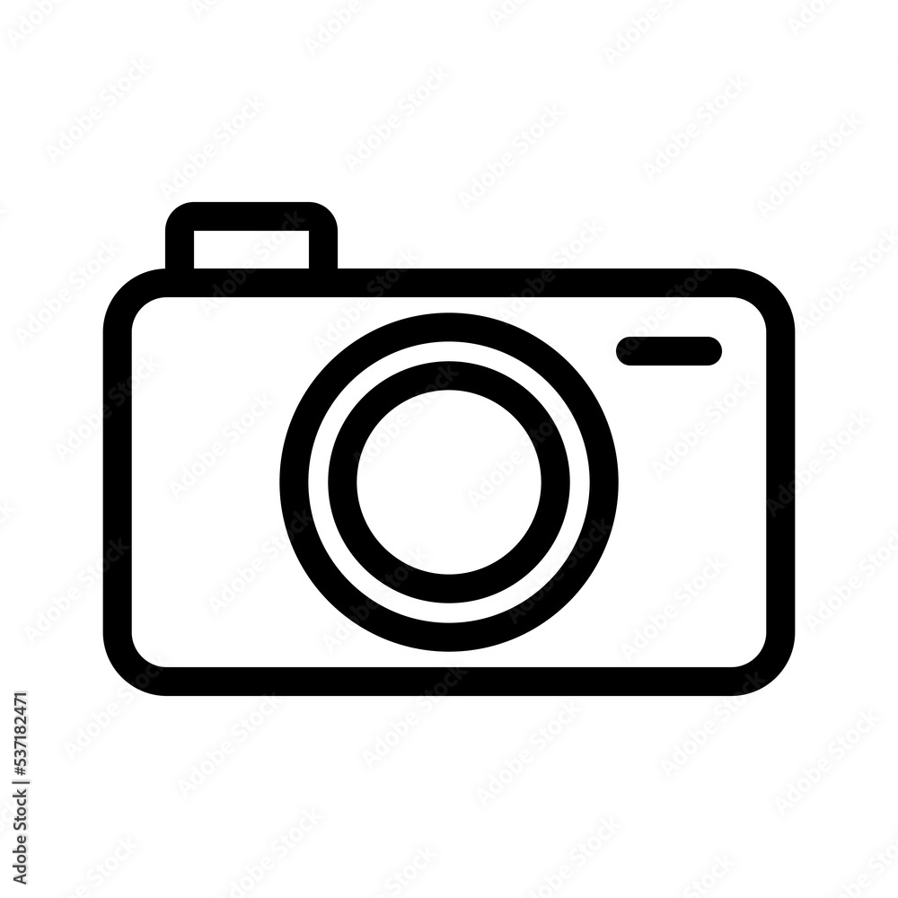 camera line icon illustration vector graphic camera line icon illustration vector graphic