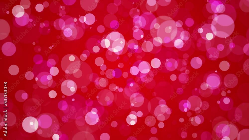 Flying glittering defocused particles animation. Abstract defocused particles moving forward at red background. Seamless looping animation. Flying glittering defocused particles animation. Abstract defocused particles moving forward at red background. Seamless looping animation.