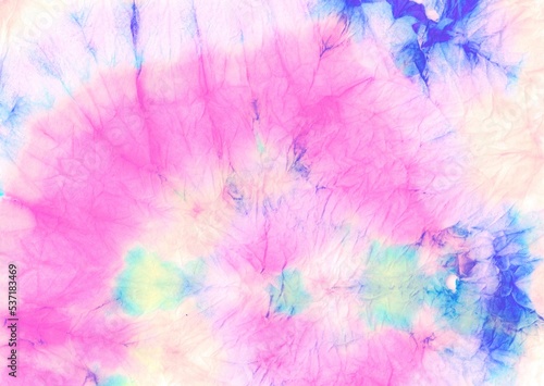 Принти на полотні Watercolor Effect Tie Dye Texture