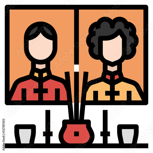 respect ancestors icon