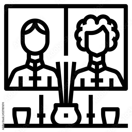 respect ancestors icon