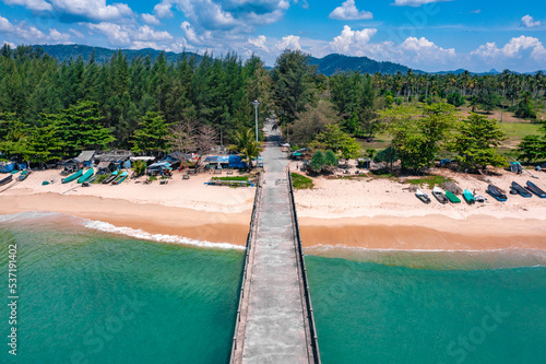 Natai Beach in Khao Lak, Phang Nga province, Thailand photo