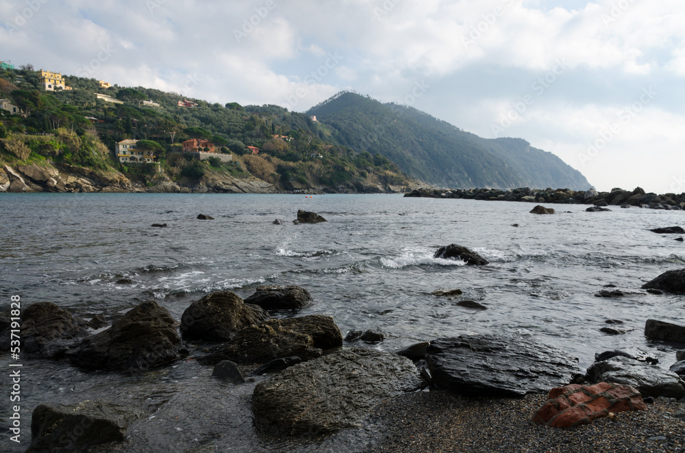 sestri levante village in Liguria, Italy