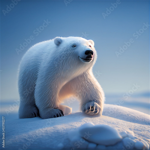 Polar bear cub