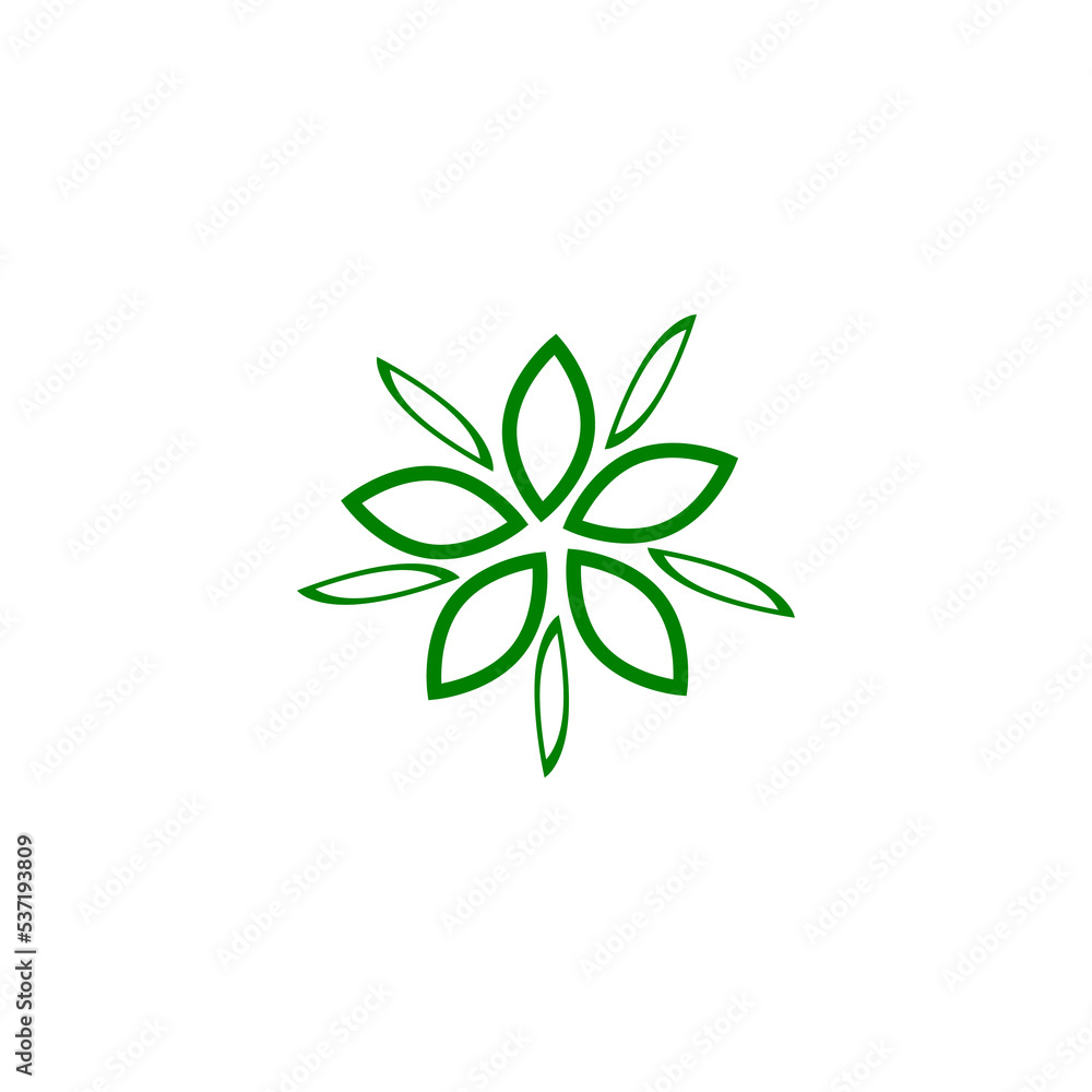 White Leaf Eco symbol icon isolated with long shadow background White Leaf Eco symbol icon isolated with long shadow background