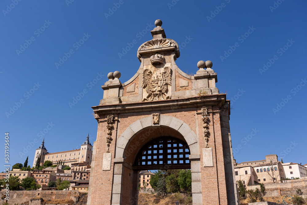 Toledo Old Town Gate in Spain