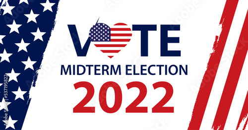 Vote, Midterm Election 2022 USA