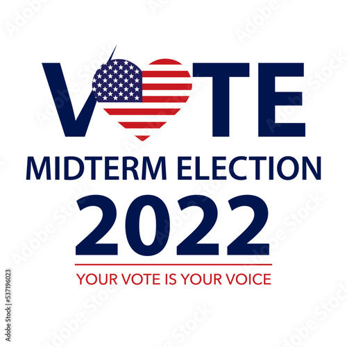 Vote, Midterm Election 2022 USA
