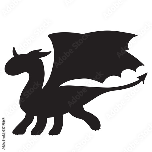 Dinosaur silhouette. Dinosaurs and Jurassic dino monsters icons. Vector silhouette of triceratops or T-rex, brontosaurus and stegosaurus, ceratosaurus and parasaurolophus reptile