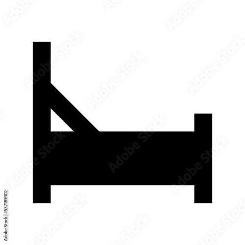 Bed Flat Vector Icon