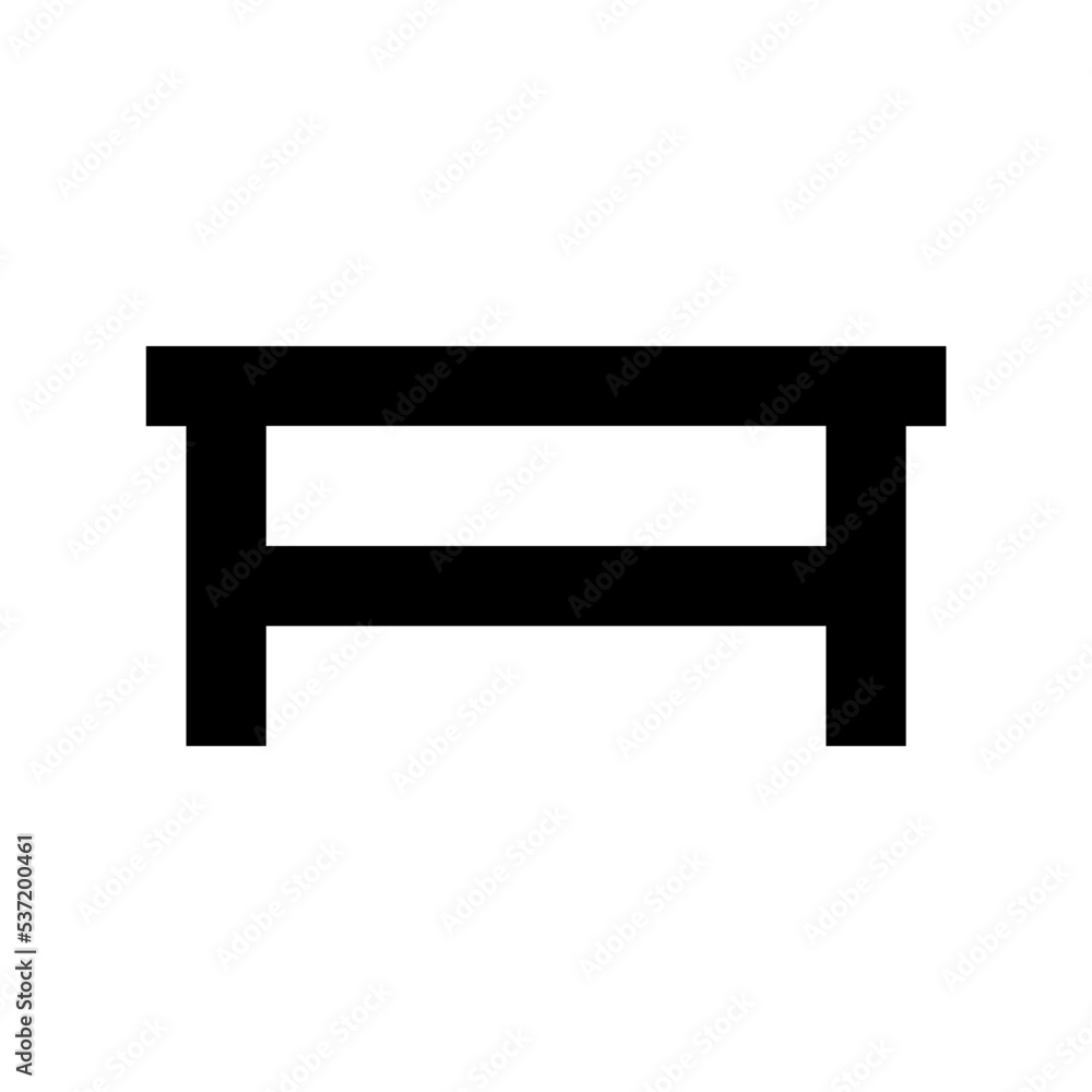 Table Flat Vector Icon Table Flat Vector Icon