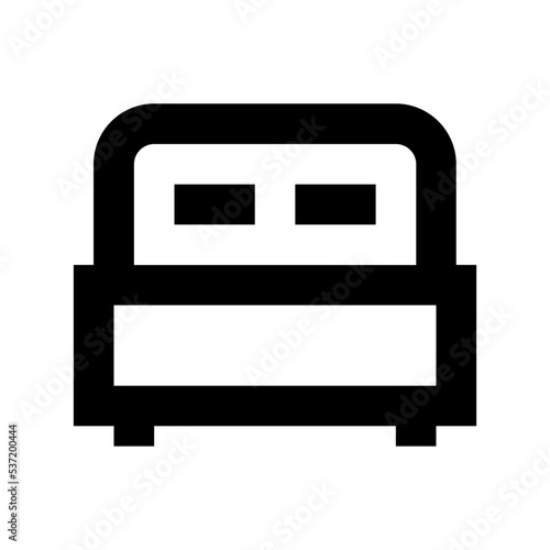 Bed Flat Vector Icon