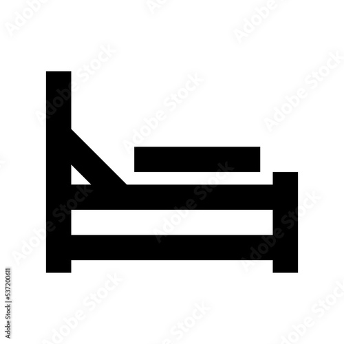 Bed Flat Vector Icon