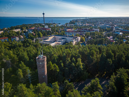 Pyynikki distirct in the city of Tampere, Finland