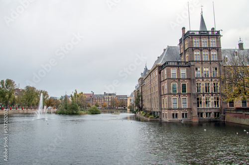 Binnenhof Building At Den Haag The Netherlands 2018 photo