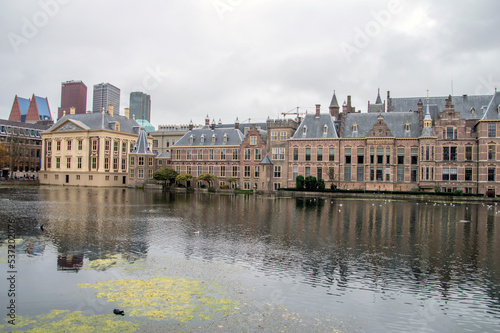 Binnenhof Building At Den Haag The Netherlands 2018