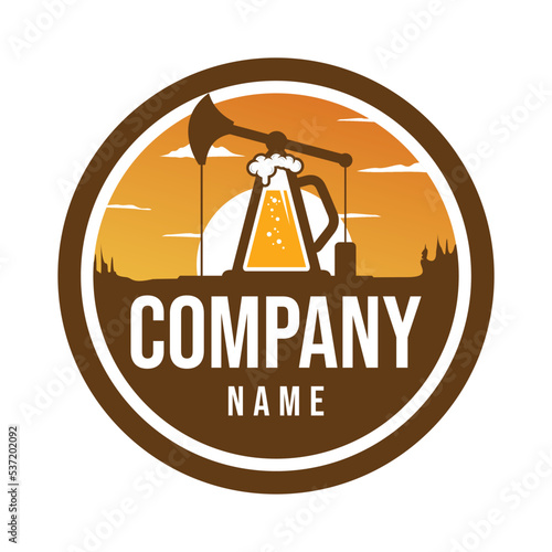 oil company logo design