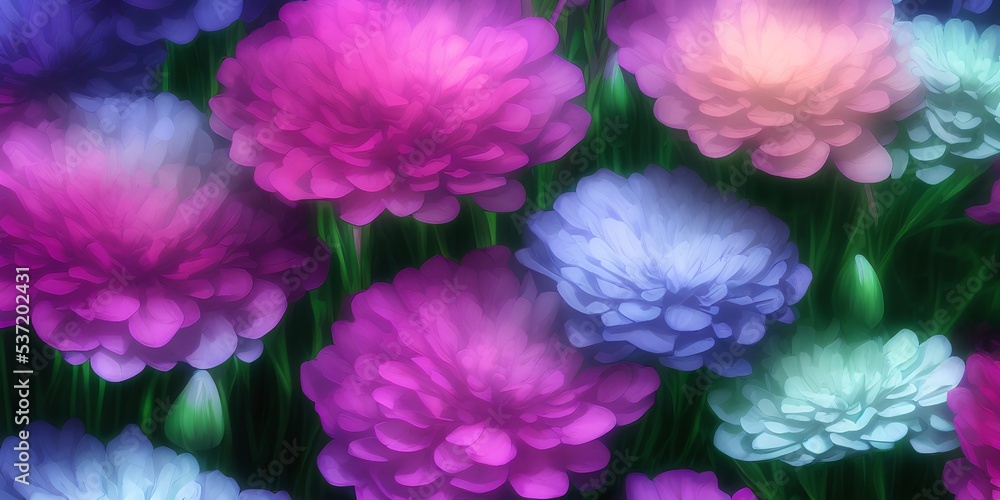 Fototapeta premium Colorful flowers