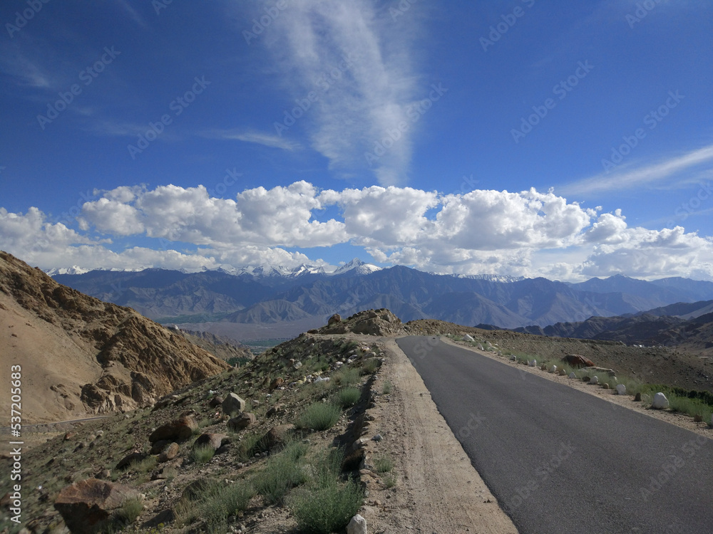 Mountains and Clouds