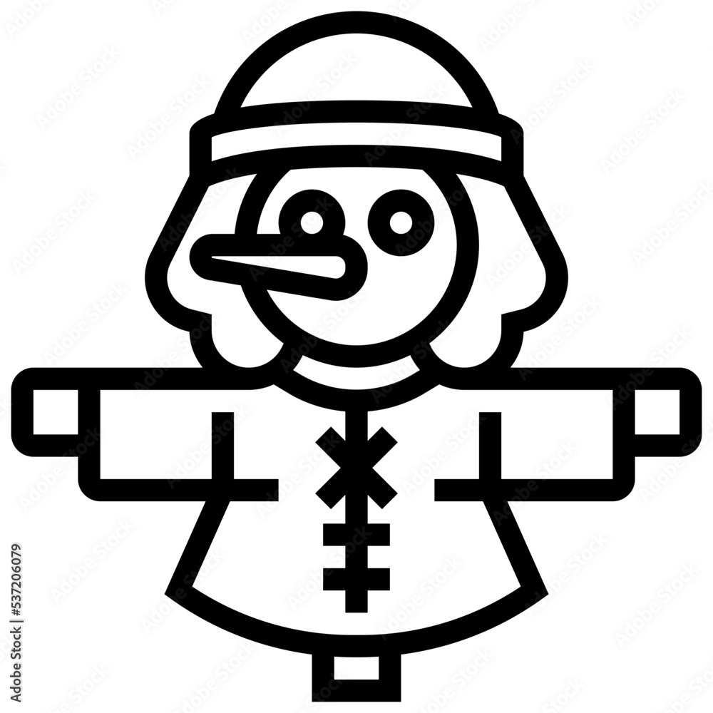 Scarecrow icon Scarecrow icon