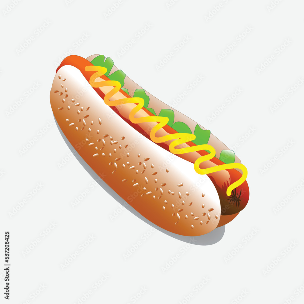 hot dog with mustard and ketchup hot dog with mustard and ketchup