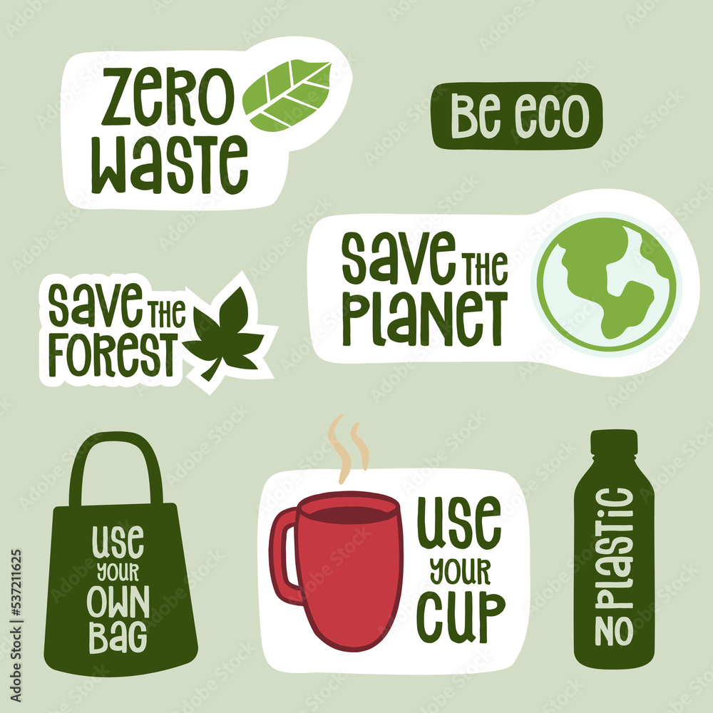 Eco and organic doodles - icons. Ecology and recycling illustration. Eco and organic doodles - icons. Ecology and recycling illustration.