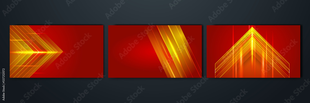 Modern red orange abstract high-speed light effect. Technology futuristic dynamic motion on blue background. Movement pattern for banner or poster design background concept. Modern red orange abstract high-speed light effect. Technology futuristic dynamic motion on blue background. Movement pattern for banner or poster design background concept.