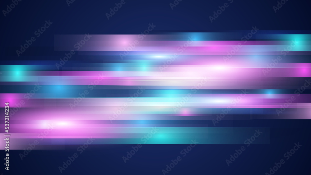 Modern abstract high-speed light effect. Technology futuristic dynamic motion on blue background. Movement pattern for banner or poster design background concept. Modern abstract high-speed light effect. Technology futuristic dynamic motion on blue background. Movement pattern for banner or poster design background concept.